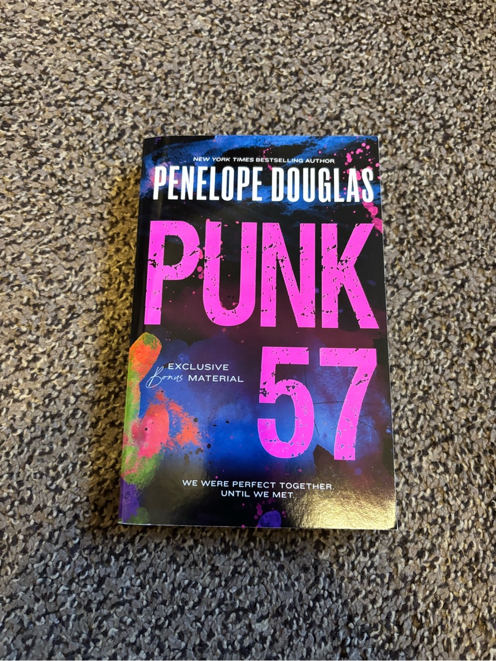 Amazon Penelope Douglas Punk 57 - Black with Bright Pink and Blue Accents